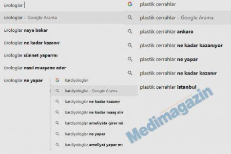 Türkiye Google’a soruyor: Hangi branştaki hekimlerin neyi merak ediliyor?