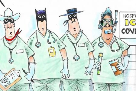 Koronavirüs Salgını Hakkında Anlam Dolu Karikatür Çizimleri