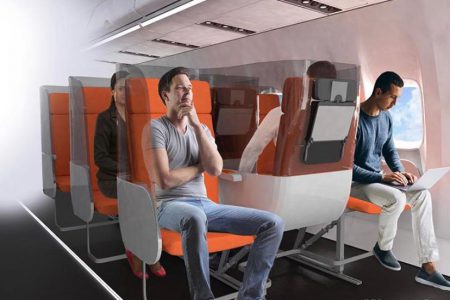 Covid-19 riskini azaltacak yeni uçak tasarımları