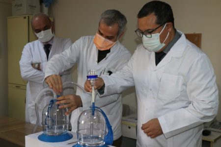 İzmir’de Kovid-19’un bulaş riskini azaltan cihaz geliştirildi