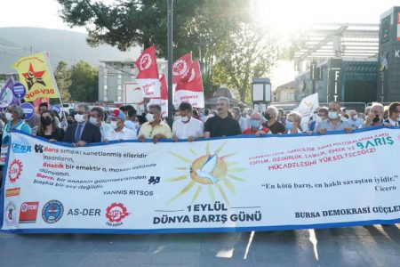 1 Eylül Dünya Barış Günü Kutlu Olsun