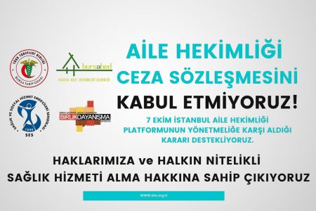 Haklarımıza ve halkın nitelikli sağlık hizmeti alma hakkına sahip çıkıyoruz