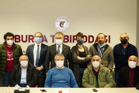 Odalardan ve Sendikalardan Hekimlere Destek Ziyareti