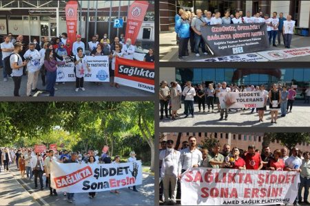 İstanbul’da Şiddet Sonucu Yaşamını Yitiren Çalışma Arkadaşımız Tuğrul Okudan İçin Eylemdeydik: Üzgünüz, Öfkeliyiz! Şiddetle Mücadele TBMM’nin Öncelikli Gündemi Olmalıdır!