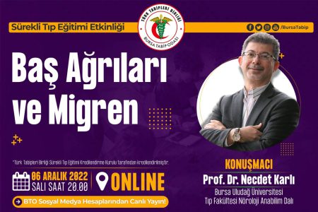 ‘Baş Ağrıları ve Migren’ Konusundaki Son Gelişmeler STE Etkinliğinde Ele Alınacak