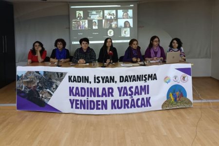 Kadınlar, Erkek Egemen Rantçı Sisteme Karşı Umudu ve Yaşamı Tekrar Örecektir!