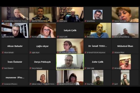 TTB Merkez Konseyi, Deprem Kriz Masası, Koordinasyon Merkezleri ve Kol Yürütme Kurulları Deprem Bölgesi Sağlık Politikaları Gündemiyle Toplandı