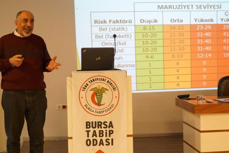Ergonomik Risk Analizi Hızlı Maruziyet Değerlendirmesi Eğitimi Gerçekleştirildi