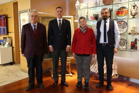 TTB Merkez Konseyi, TTB Merkez Konseyi’nin Görevden Alınması Davası Öncesinde Türkiye Barolar Birliği Başkanı Av. Erinç Sağkan ile Görüştü