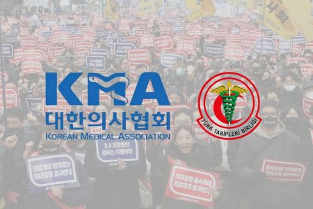 TTB’den, Greve Çıktığı İçin Hükümet Baskısı Altında Olan Kore Tabipleri Birliği’ne ve Güney Koreli Hekimlere Dayanışma Mektubu