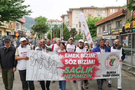 Bursa Tabip Odası’nda 1 Mayıs Coşkusu!