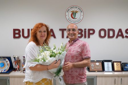 BTO Başkanı Dr. Kadir Binbaş’tan Dr. Güzide Elitez’e Tebrik