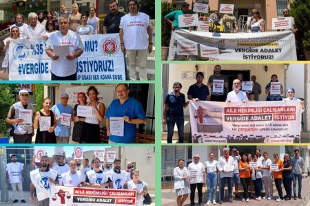 TTB AHEK ve SES’in “Vergide Adalet” Eylemleri 20. Haftasında:  Moody’s Kredi Notunu Artırmış Diye Sevinenler Çalışanların ve Halkın Yaşadığı Derin Yoksulluğu Umursamıyor