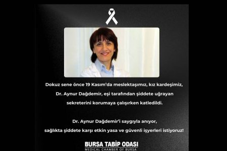 Aynur Dağdemir Bugün Bizler İçin Hem Sağlıkta Şiddetin Hem De Kadına Yönelik Şiddetin Simgesi Olmuştur!