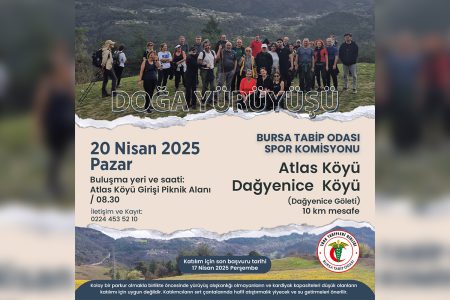 BTO Spor Komisyonu’ndan Doğa Yürüyüşü Etkinliği