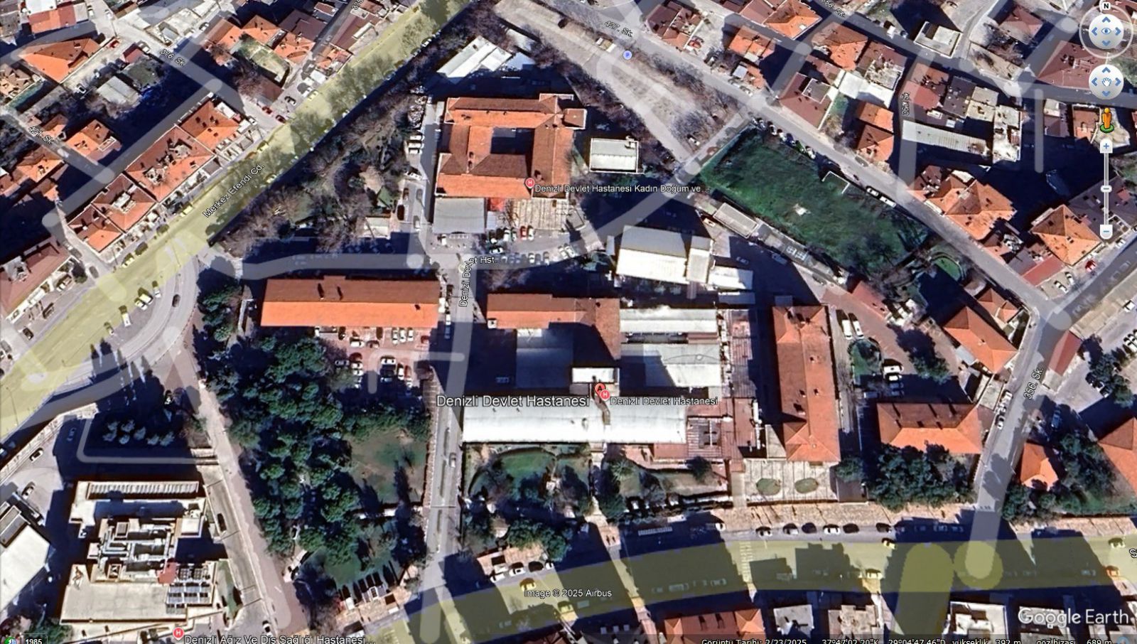 denizli-devlet-hastanesi-uydu-goruntusu